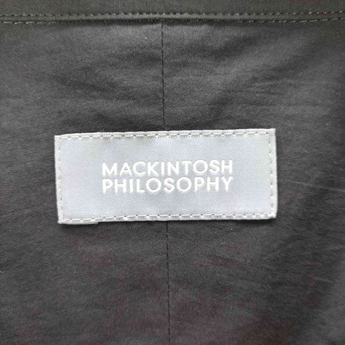 マッキントッシュフィロソフィー MACKINTOSH PHILOSOPHY L/S バンドカラーシャツ レディース JPN:2
