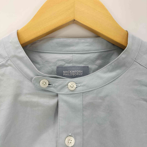 マッキントッシュフィロソフィー MACKINTOSH PHILOSOPHY L/S バンドカラーシャツ レディース JPN:2