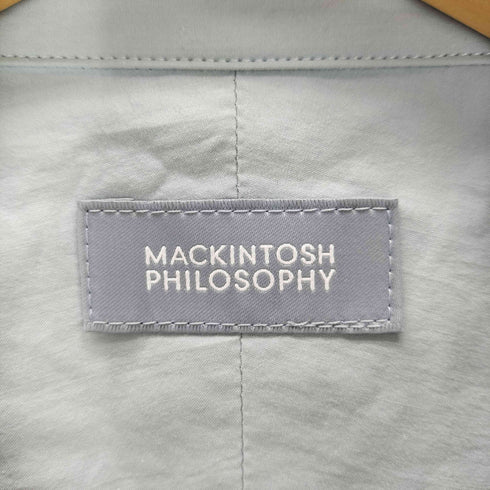 マッキントッシュフィロソフィー MACKINTOSH PHILOSOPHY L/S バンドカラーシャツ レディース JPN:2