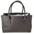 アンタイトル UNTITLED UNTITLED レザースクエアハンドバッグ キャンバス地 レディース