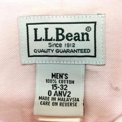 エルエルビーン L.L.Bean WRINKLE RESISTANT ボタンダウン ロングスリーブシャツ メンズ 15-32