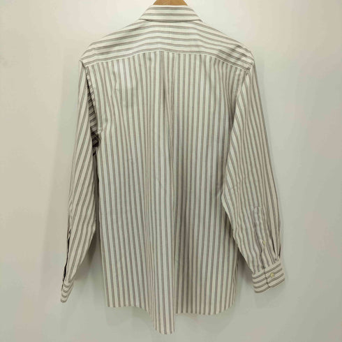 エルエルビーン L.L.Bean WRINKLE RESISTANT ストライプ柄 ボタンダウン ロングスリーブシャツ メンズ 15-32