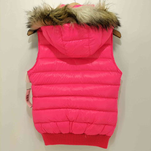アメリカンイーグルアウトフィッターズ AMERICAN EAGLE OUTFITTERS フェイクファー フーデッドダックダウンベスト レディース import:XS