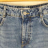ザラ ZARA サイドスタッズ カットオフ デニムパンツ レディース 40