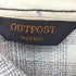 OUTPOST 80-90s チェック柄 ボタンダウン ロングスリーブシャツ メンズ import:L
