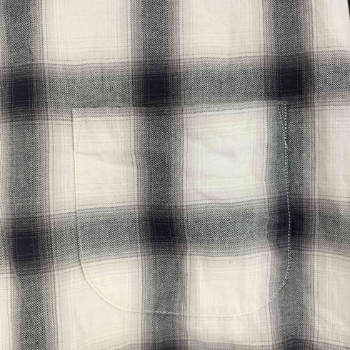 ぺニーズタウンクラフト PENNEYS TOWNCRAFT 復刻船タグ 開襟 L/S オンブレチェックシャツ メンズ