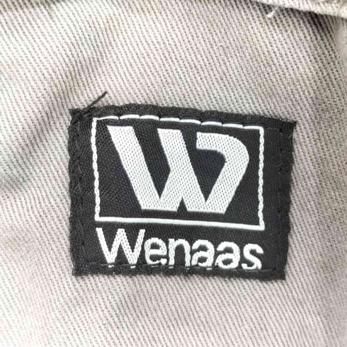 Wenaas 資源サービスグループ 企業ロゴ ワッペン ワークシャツ メンズ