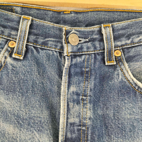 リーバイス Levis 00S 501ボタンフライデニムパンツ ボタン裏553 MADE IN USA メンズ 32/32