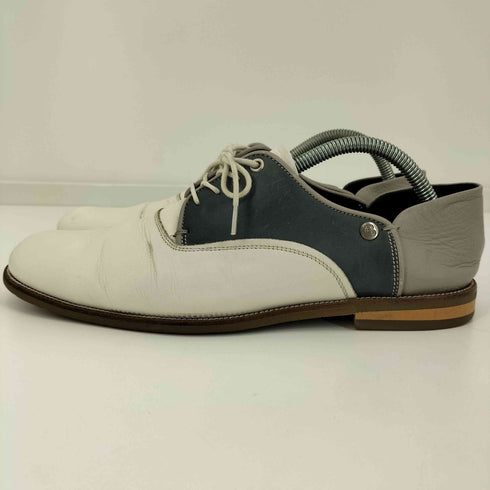 ランバンオンブルー LANVIN en Bleu バイカラー 外羽根 レザードレスシューズ メンズ 24 1/2