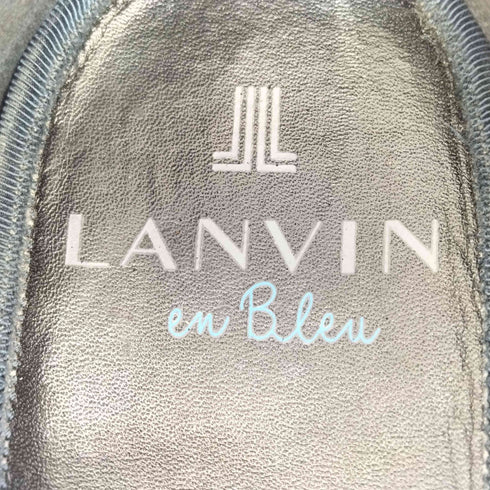 ランバンオンブルー LANVIN en Bleu バイカラー 外羽根 レザードレスシューズ メンズ 24 1/2