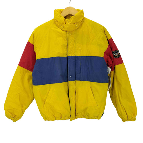 ポロバイラルフローレン Polo by RALPH LAUREN 緑タグ マルチカラー中綿ジャケット UNI PATCH メンズ