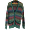 ミッソーニ ウオモ MISSONI UOMO イタリア製 マルチカラーカーディガン メンズ 48
