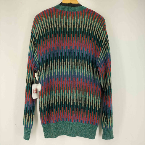 ミッソーニ ウオモ MISSONI UOMO イタリア製 マルチカラーカーディガン メンズ 48