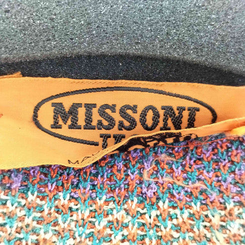 ミッソーニ ウオモ MISSONI UOMO イタリア製 マルチカラーカーディガン メンズ 48