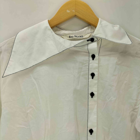 レイビームス Ray BEAMS アシンメトリービックカラーシャツ レディース ONE SIZE