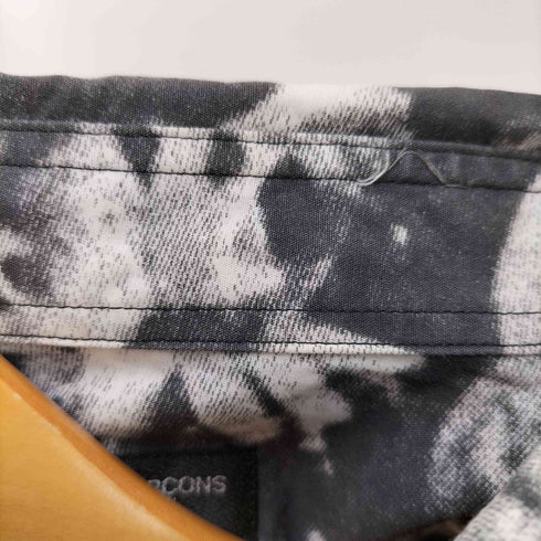 コムデギャルソンオムプリュス COMME des GARCONS HOMME PLUS 2011SS スカル期 総柄L/Sシャツ メンズ XS