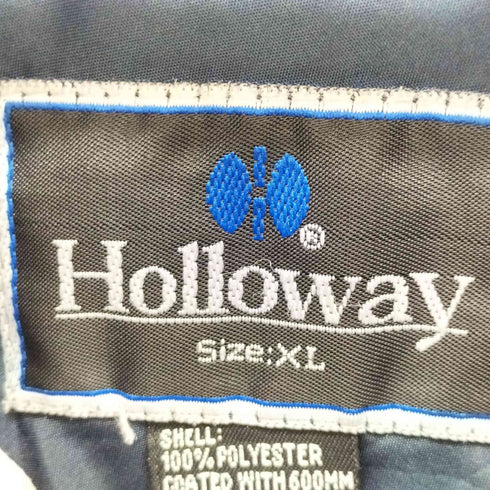 ホロウェイ HOLLOWAY 80-90s ロゴ刺繍 ナイロンジャケット プルオーバー メンズ import:XL
