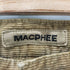 マカフィー MACPHEE コットンストレッチコーデュロイ タックワイドパンツ レディース FR:32