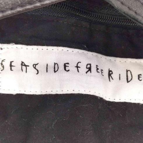 SEASIDE FREERIDE シープレザートートバッグ メンズ