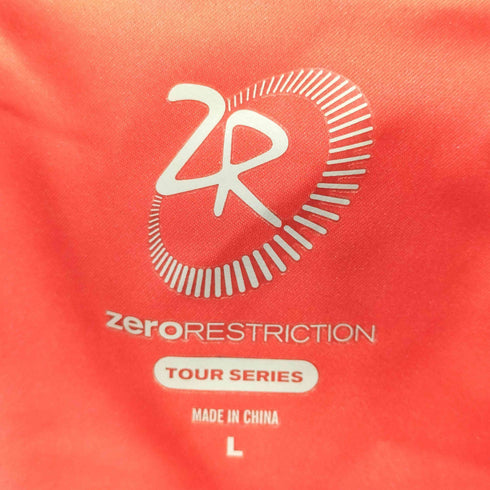 zero RESTRICTION ハーフジップ プルオーバー ポリエステル シェルジャケット メンズ import:L