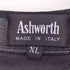 Asheorth 袖ロゴ刺繍 スエードライク ピステ メンズ import:XL
