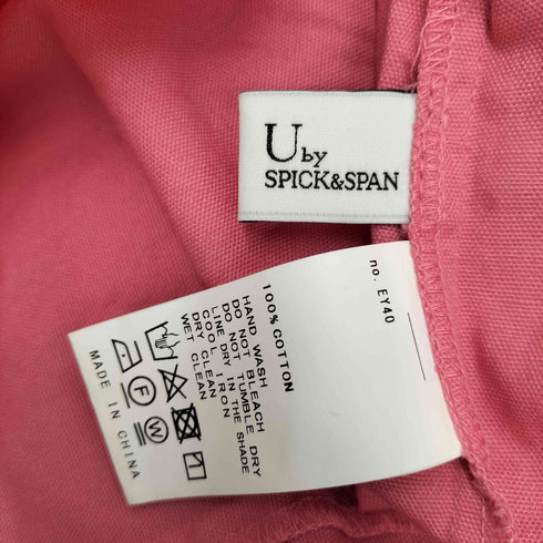 ユーバイスピックアンドスパン U by SPICK&SPAN L/S ポケットレギュラーカラーシャツ レディース