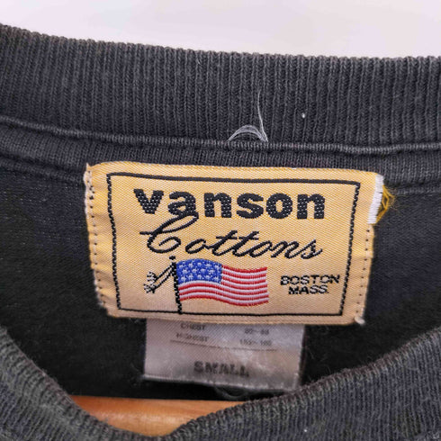 バンソン VANSON LEATHERS OVAL FB 半袖Tシャツ レディース import:S