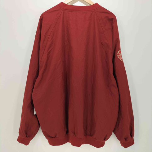 ノースエンド NORTH END 袖ロゴワッペン ポリエステル プルオーバー ピステ メンズ import:XL