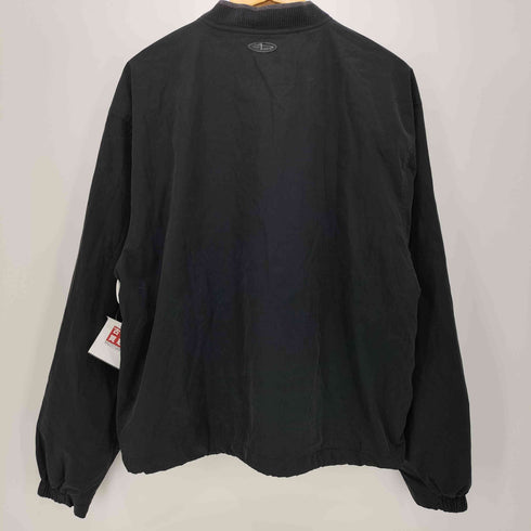 PAGE&TUTTLE 企業ロゴ ハーフジップ プルオーバー ジャケット メンズ import:M