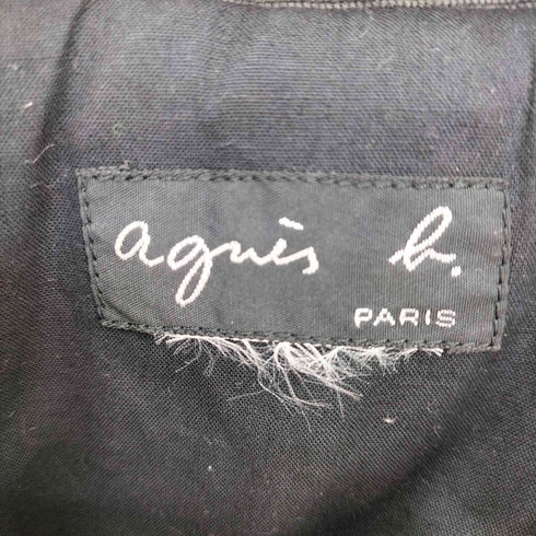 アニエスベー agnes b. PARIS ショート丈 中綿シャツジャケット レディース