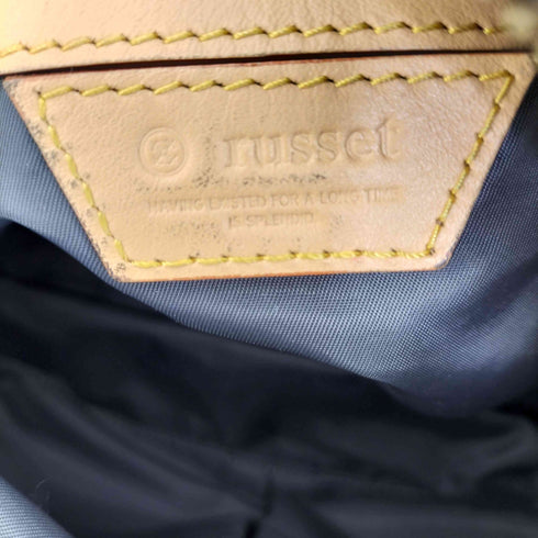 ラシット russet 2WAY モノグラムロゴナイロンショルダーバッグ レディース