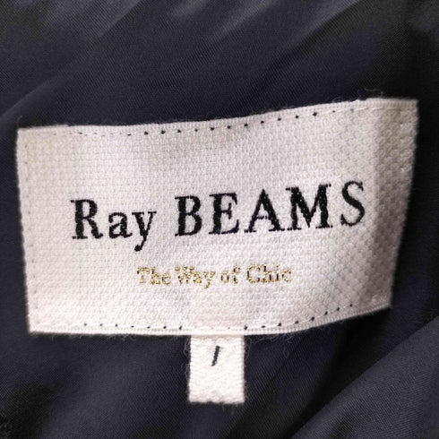 レイビームス Ray BEAMS フクレ ジャカード スクエアネック ミニワンピース レディース JPN:1