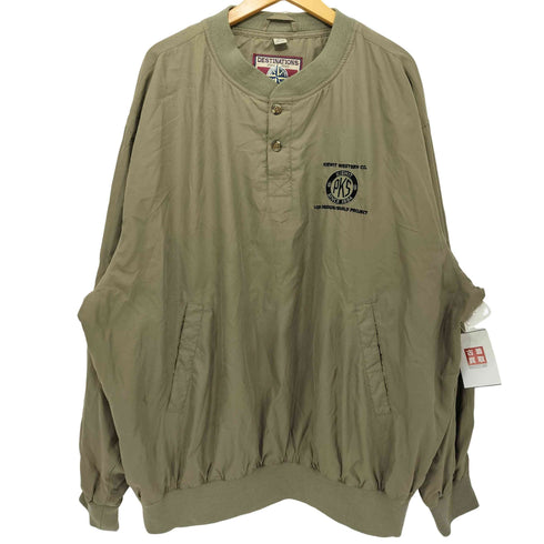 DESTINATIONS 企業ロゴ ハーフボタン ポリエステル ジャケット メンズ import:XL