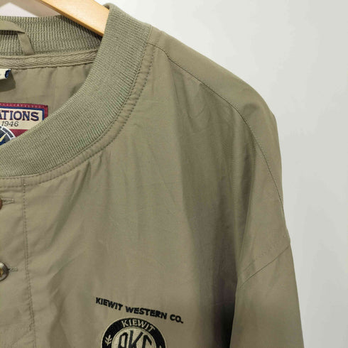 DESTINATIONS 企業ロゴ ハーフボタン ポリエステル ジャケット メンズ import:XL