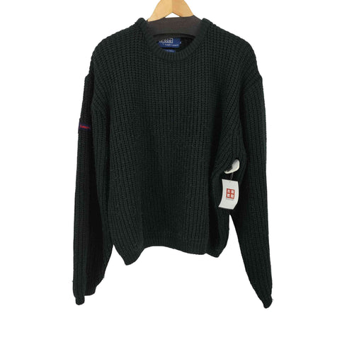 ポロバイラルフローレン Polo by RALPH LAUREN ポニーワッペン クルーネックニット メンズ import:M