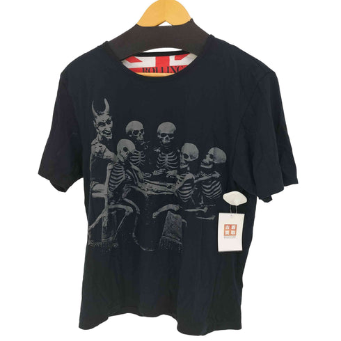 CUL-T Y2K 6 ボーン スカル バンドTシャツ メンズ import:M