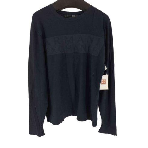 アルマーニエクスチェンジ ARMANI EXCHANGE コットン クルーネックニット メンズ import:L