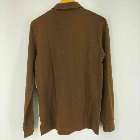 ブルックスブラザーズ BROOKS BROTHERS ワンポイントロゴ刺繍 L/S ポロシャツ メンズ import:S