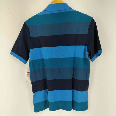 ラコステ LACOSTE ワンポイントロゴ ボーダー S/S ポロシャツ メンズ JPN:3
