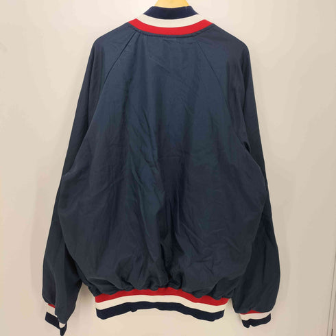 HONIGS ハーフジップ トリコロール ラグラン ナイロンブルゾン メンズ import:XL