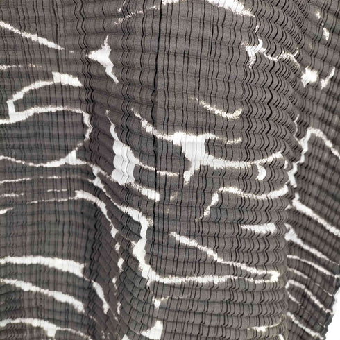 イッセイミヤケ ISSEY MIYAKE 98AW 総柄 プリーツカットソー レディース JPN:M
