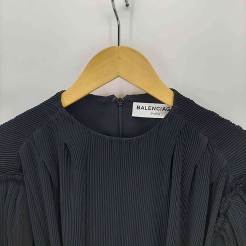 バレンシアガ BALENCIAGA アシンメトリープリーツカットソー レディース JPN:XS