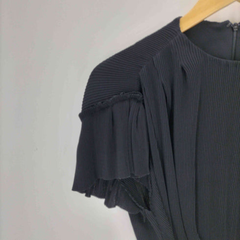 バレンシアガ BALENCIAGA アシンメトリープリーツカットソー レディース JPN:XS