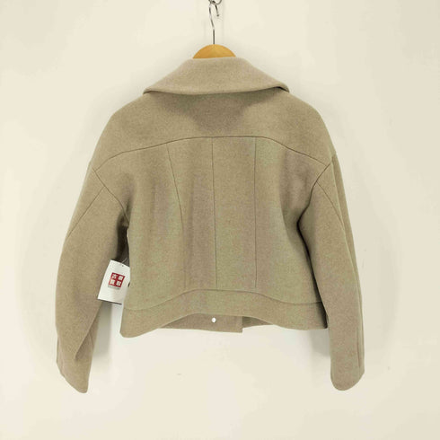 ナチュラルクチュール natural couture メルトンショート丈コート レディース FREE
