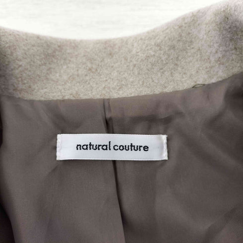 ナチュラルクチュール natural couture メルトンショート丈コート レディース FREE