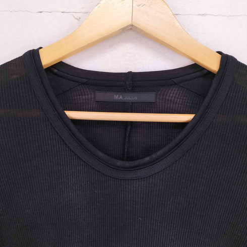 ユリウス JULIUS CUPRO TENCEL RIB オーバーサイドカットソー メンズ JPN:1