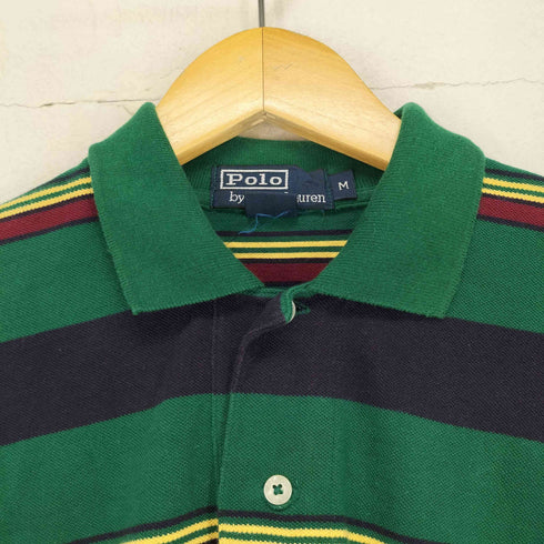 ポロバイラルフローレン Polo by RALPH LAUREN コットンボーダーS/S ポロシャツ メンズ JPN:M