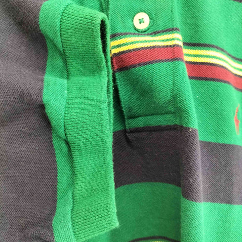 ポロバイラルフローレン Polo by RALPH LAUREN コットンボーダーS/S ポロシャツ メンズ JPN:M