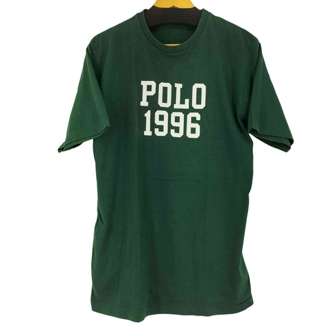 ポロバイラルフローレン Polo by RALPH LAUREN 1996 フロントプリント S/S Tシャツ メンズ import:XL
