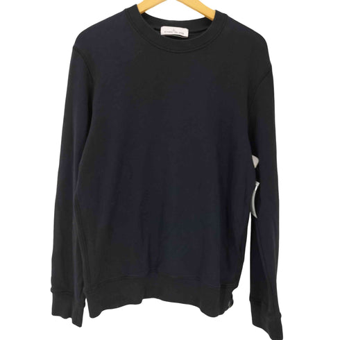 ストーンアイランド STONE ISLAND 21AW ロゴワッペン コットン クルーネック L/S スウェット トレーナー メンズ JPN:M